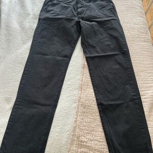 Marine Layer Black Chinos